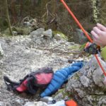 Con il Grigri+ se la calata va troppo veloce e si reagisce con un riflesso sbagliato...