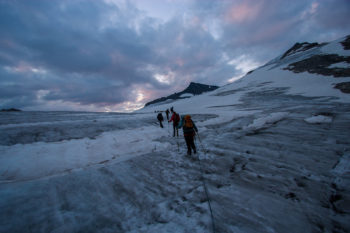 I pendii ghiacciati del Großvenediger