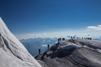 la cresta sul Großvenediger