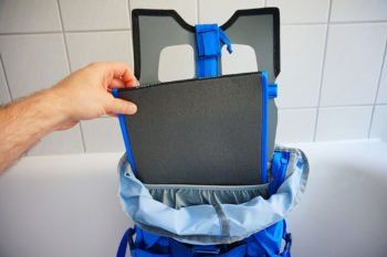 schienale dello zaino