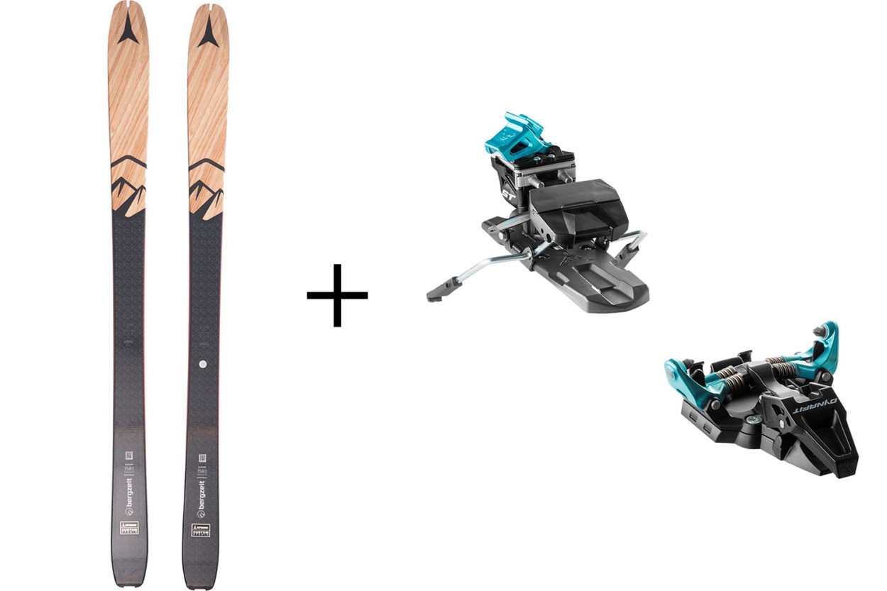 Set da scialpinismo atomic backland 84 dynafit st radical