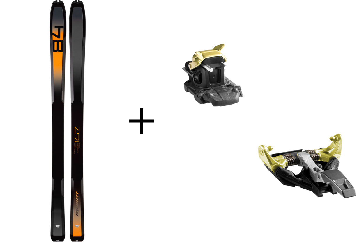 Set da scialpinismo dynafit speedfit 84 tlt speedfit