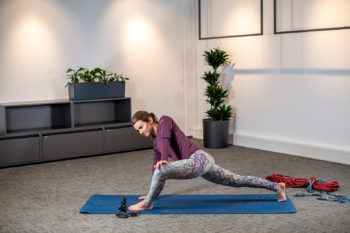 Posizione equestre e low lunge