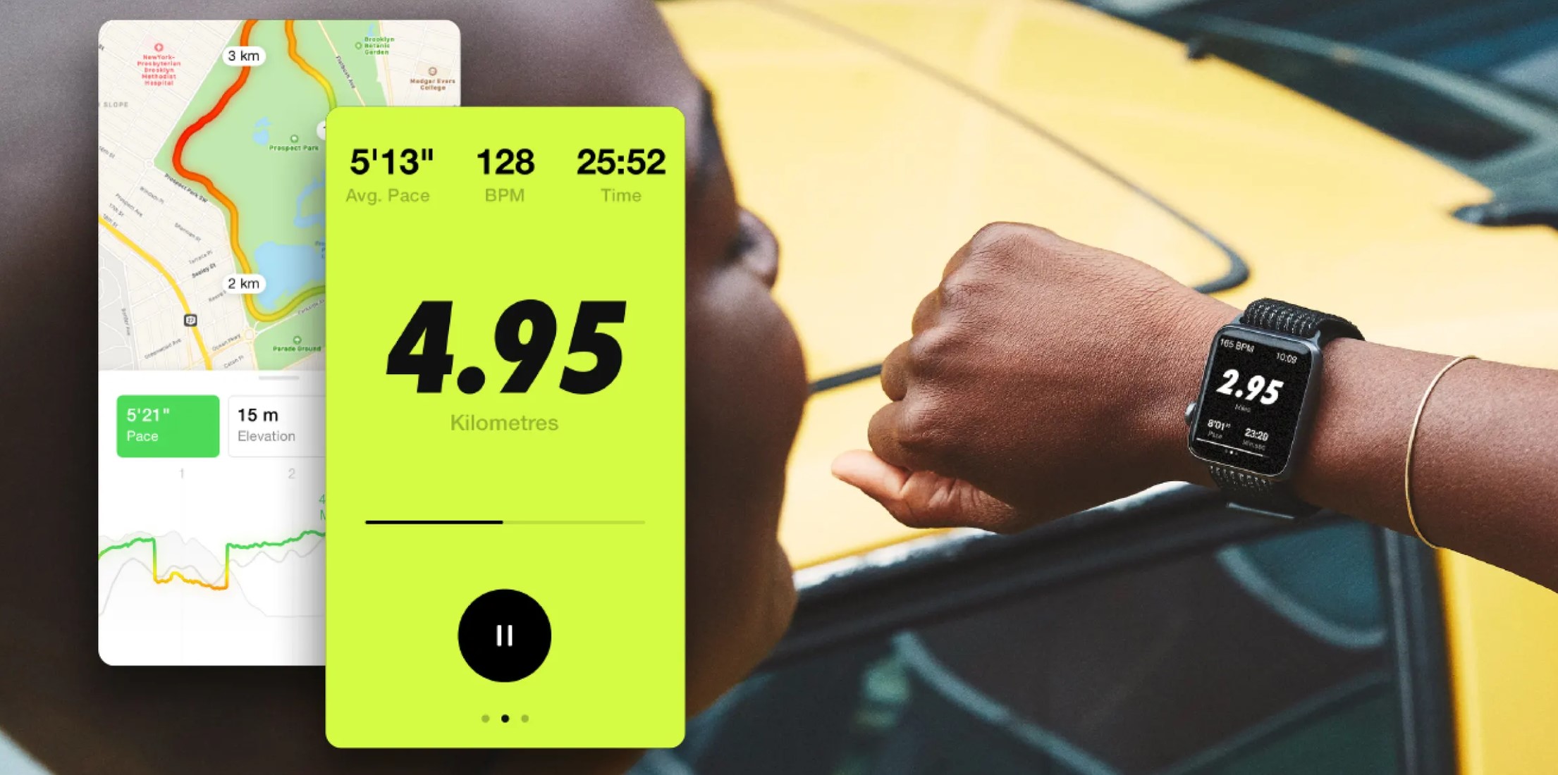 La grafica, il punto di forza di Nike Run Club
