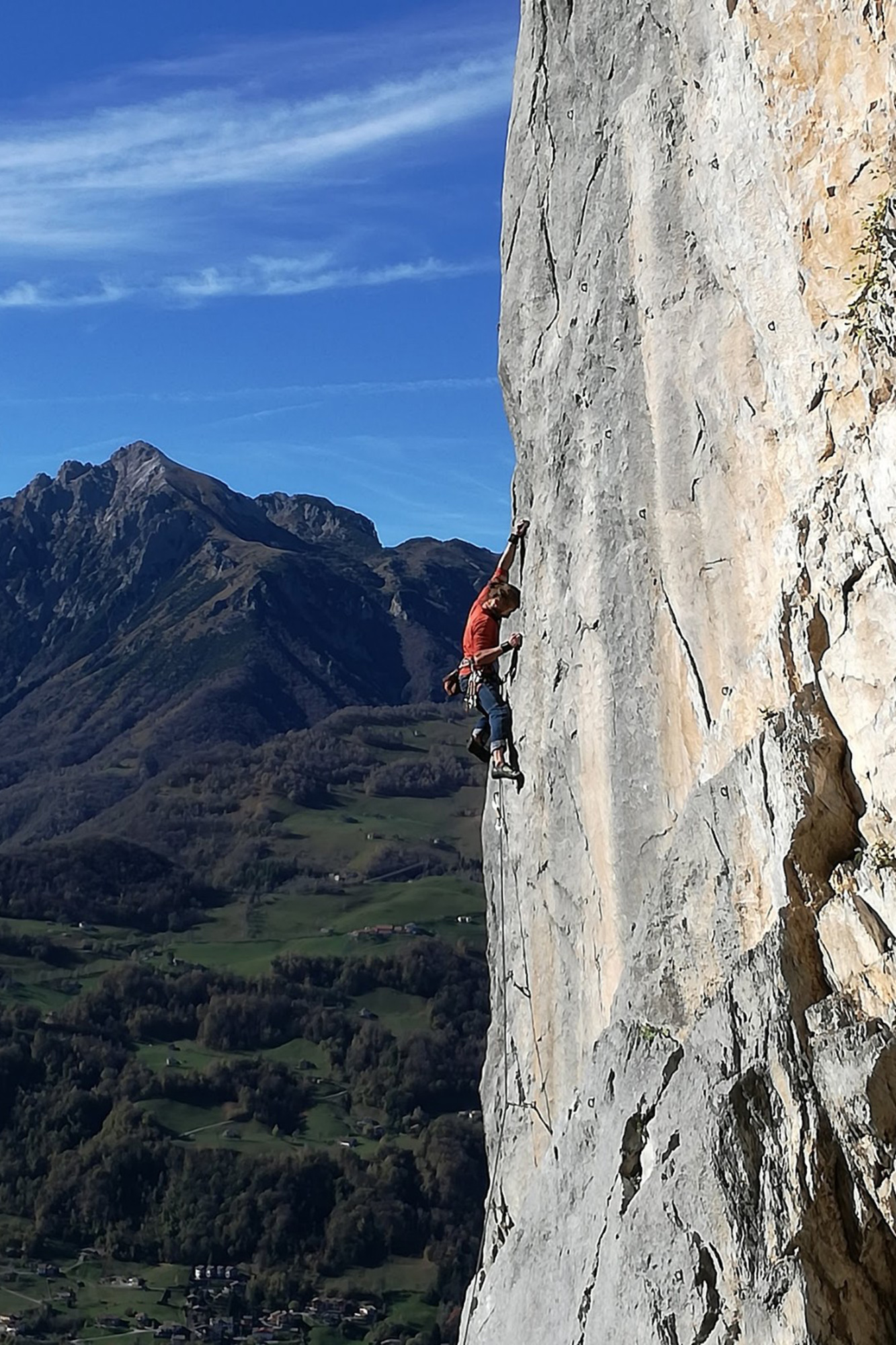 Falesia di Masone, Climber: Marco Ravarino